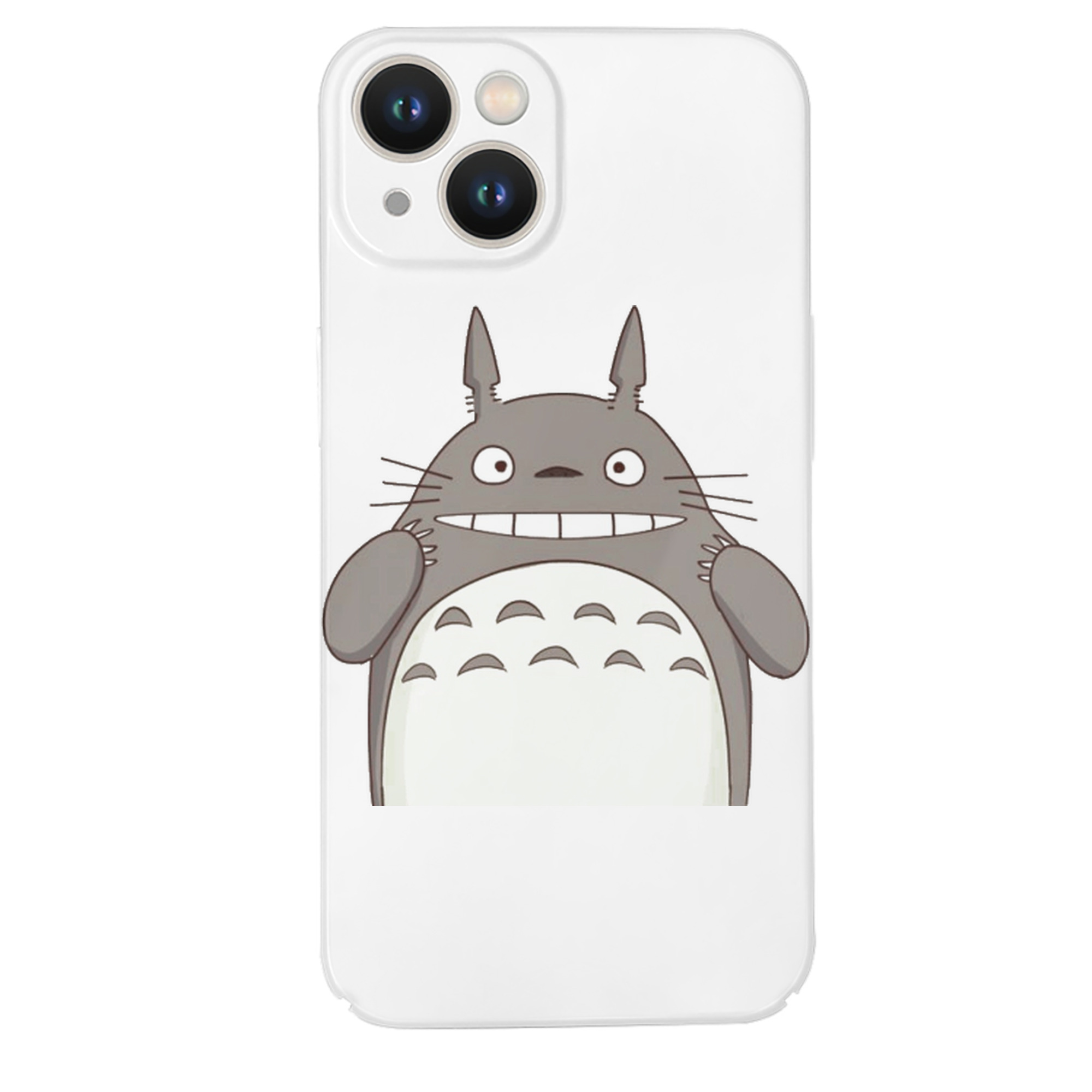 （画像用） となりのトトロ 草壁メイ 草壁サツキ My Neighbor Totoro Satsuki Kusakabe Mei Kusakabe 【iPhone 14シリーズ対応】ハードケース